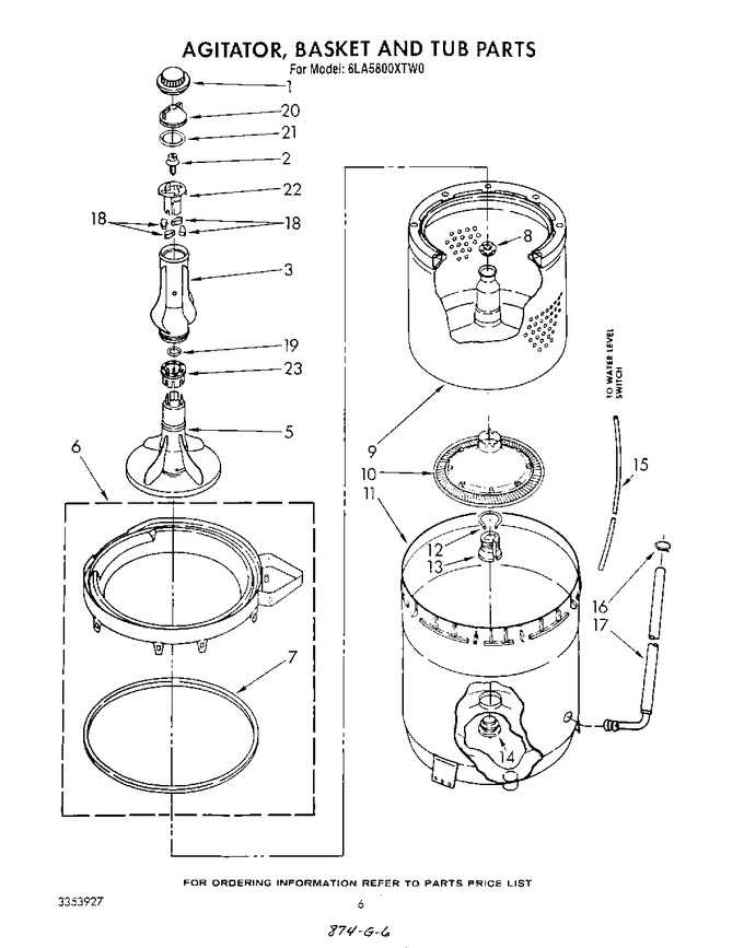 Diagram for 6LA5800XTF0