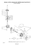 Diagram for 06 - Brake, Clutch, Gearcase, Motor And Pump