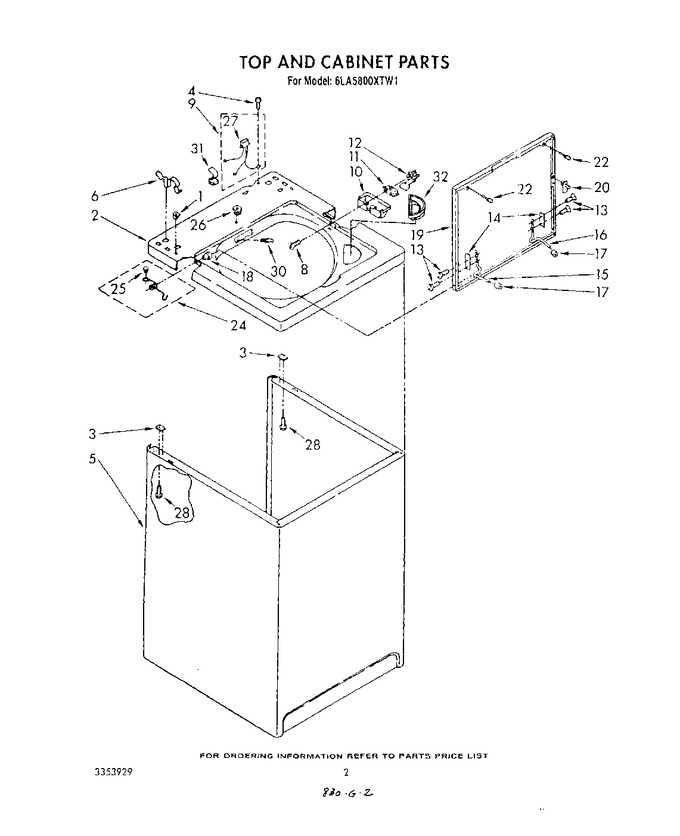 Diagram for 6LA5800XTW1