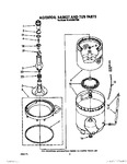 Diagram for 04 - Agitator, Basket And Tub