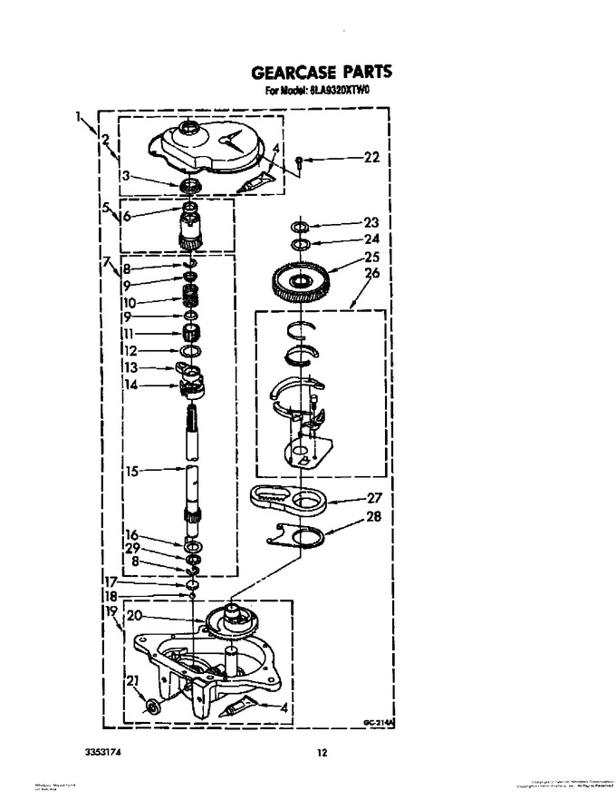 Diagram for 6LA9320XTW0