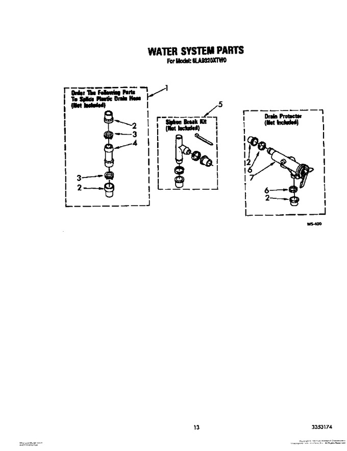 Diagram for 6LA9320XTW0