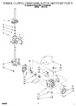 Diagram for 05 - Brake, Clutch, Gearcase, Motor & Pump