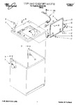 Diagram for 01 - Top And Cabinet, Lit/optional