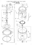 Diagram for 03 - Agitator, Basket, And Tub