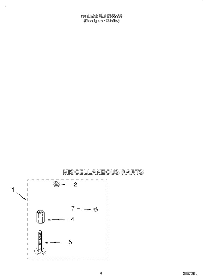 Diagram for 6LBR7255AN0