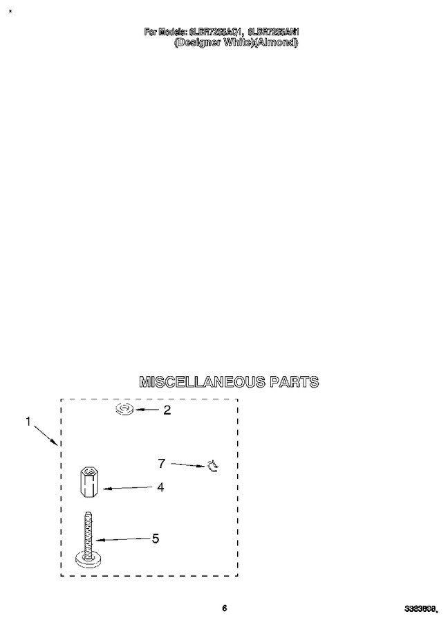 Diagram for 6LBR7255AN1