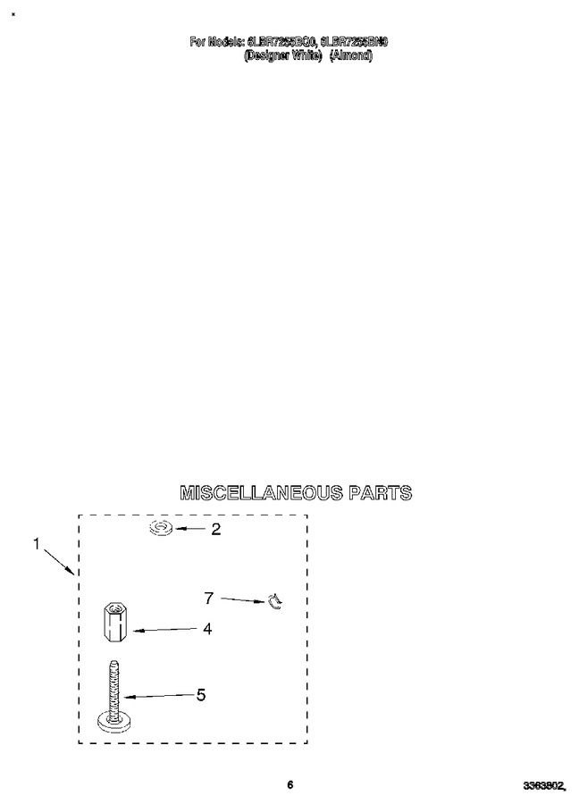 Diagram for 6LBR7255BQ0