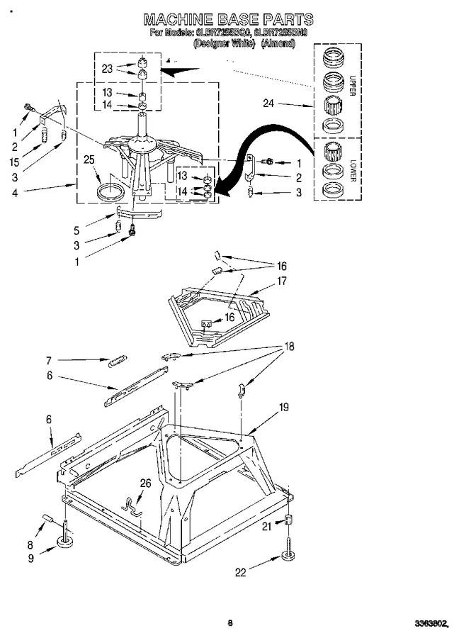 Diagram for 6LBR7255BN0