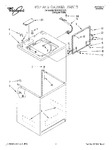 Diagram for 01 - Top And Cabinet