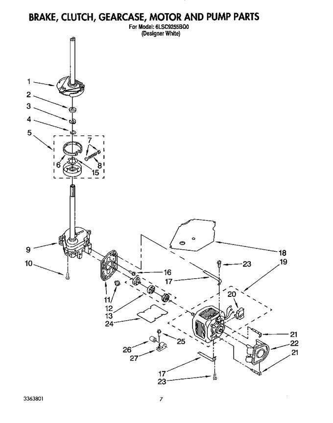 Diagram for 6LSC9255BQ0