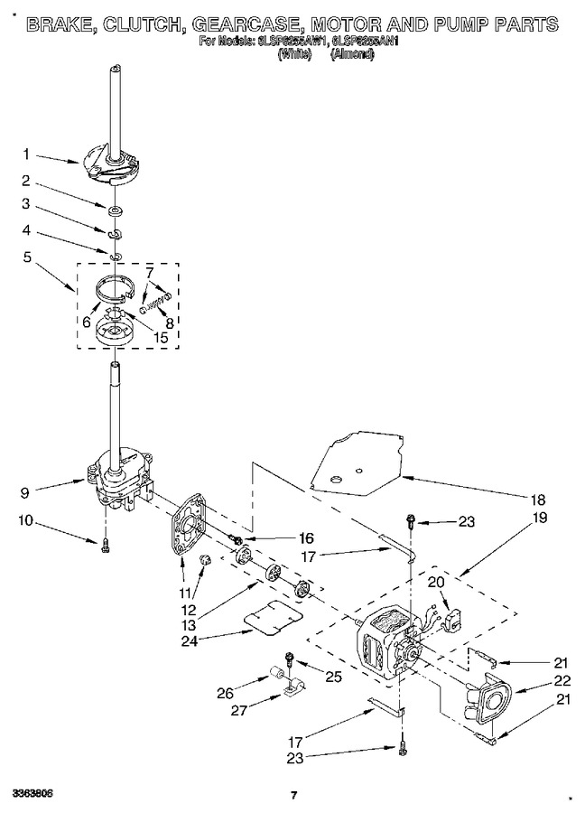 Diagram for 6LSP8255AW1