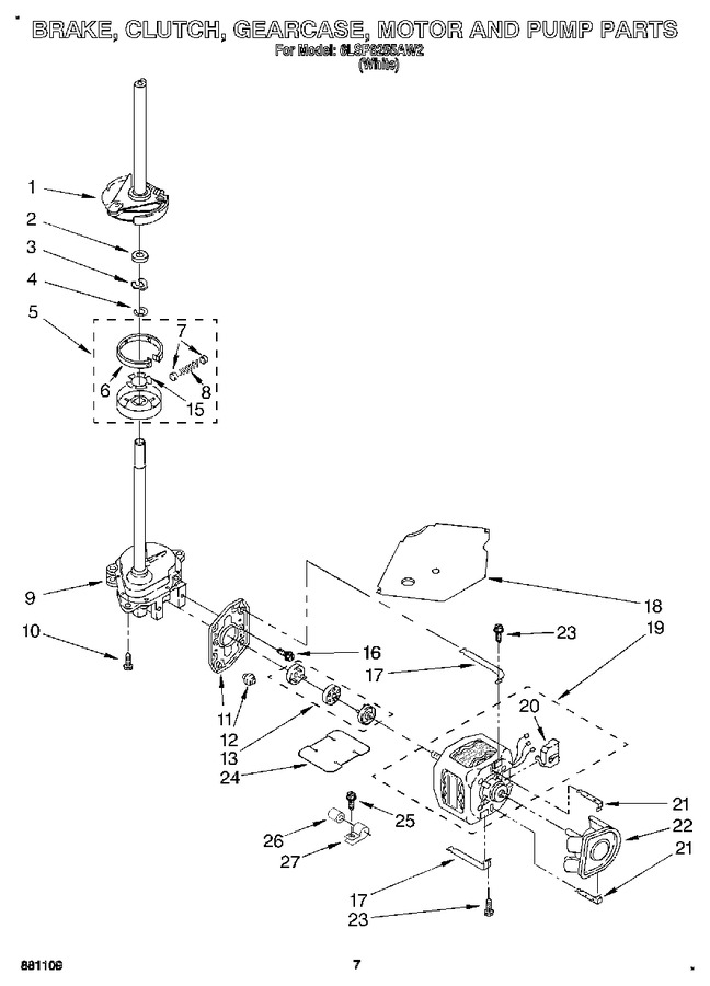 Diagram for 6LSP8255AW2