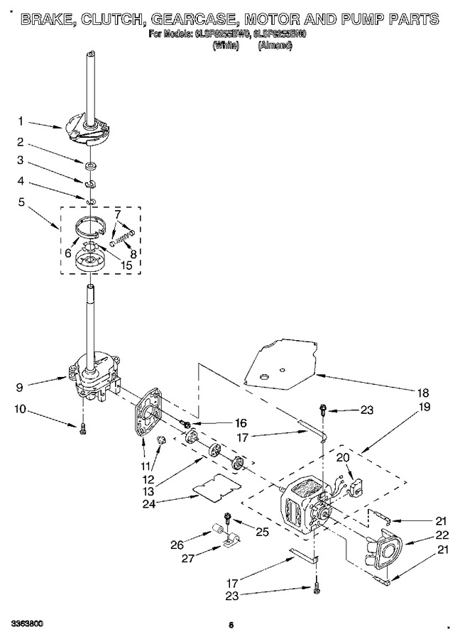 Diagram for 6LSP8255BW0