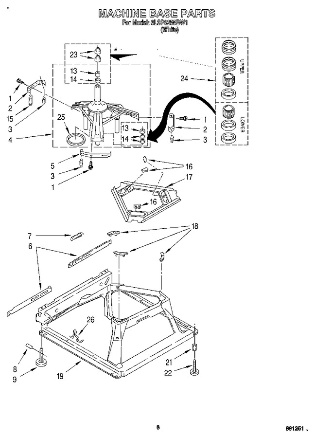 Diagram for 6LSP8255BW1