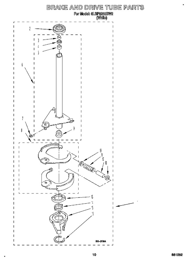 Diagram for 6LSP8255BW2