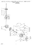 Diagram for 04 - Brake, Clutch, Gearcase, Motor And Pump