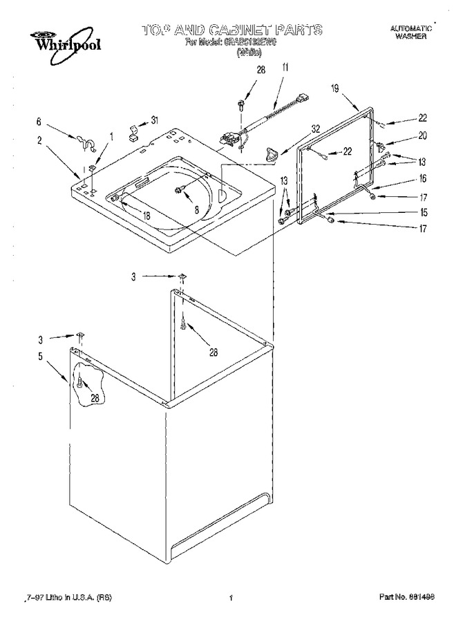 Diagram for 6RAB5132EW0