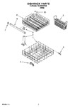 Diagram for 06 - Dishrack Parts, Optional Parts (not Included)