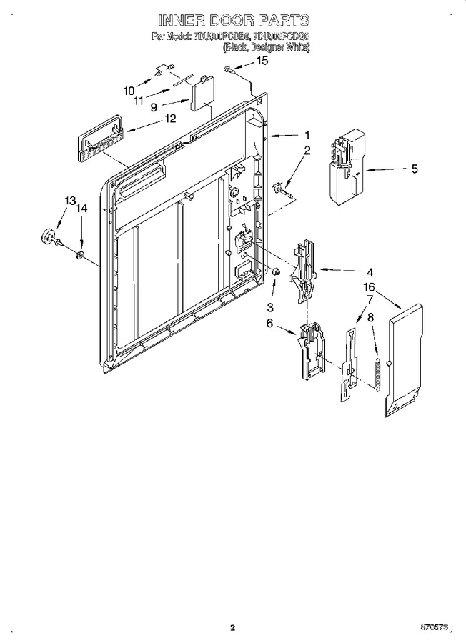 Diagram for 7DU900PCDB0