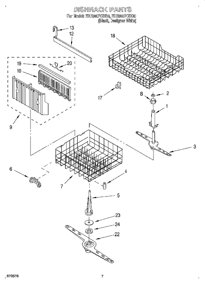 Diagram for 7DU900PCDB0