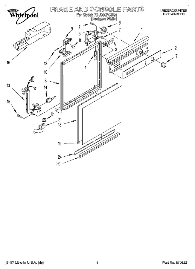 Diagram for 7DU900PCDQ1