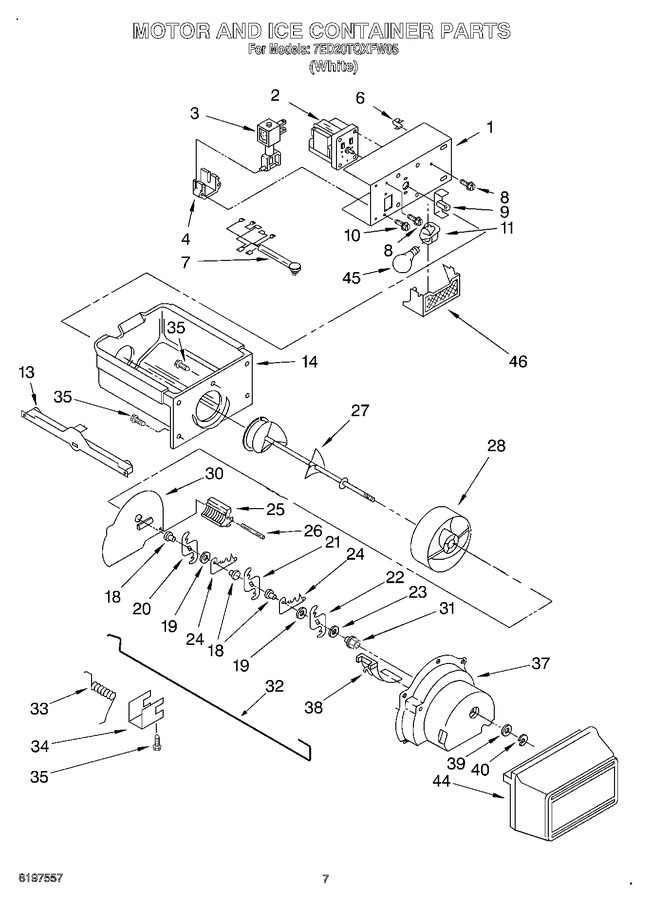 Diagram for 7ED20TQXFW05