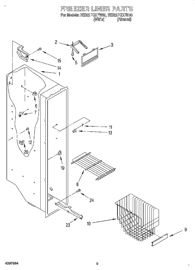 Diagram for 7ED22PQXFW00