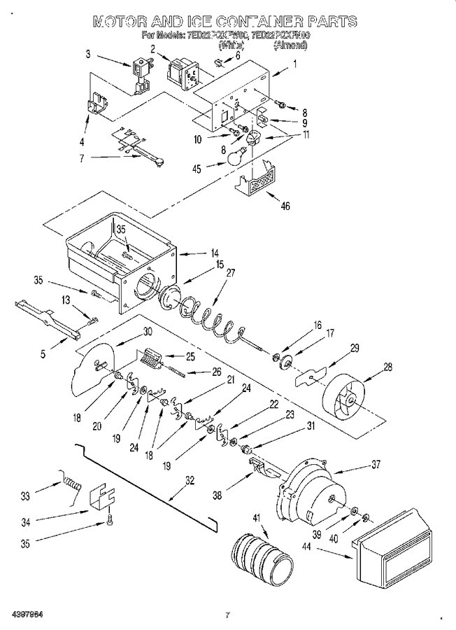 Diagram for 7ED22PQXFW00