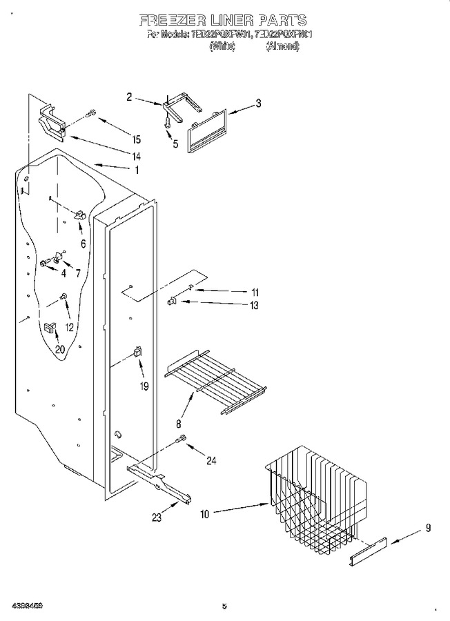 Diagram for 7ED22PQXFW01