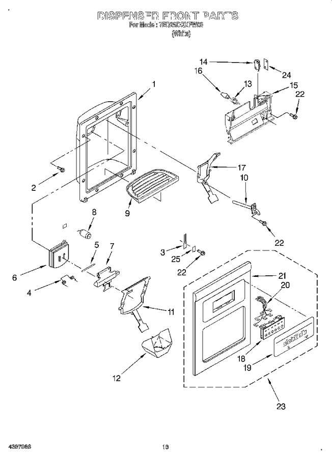 Diagram for 7ED25DQXFW00