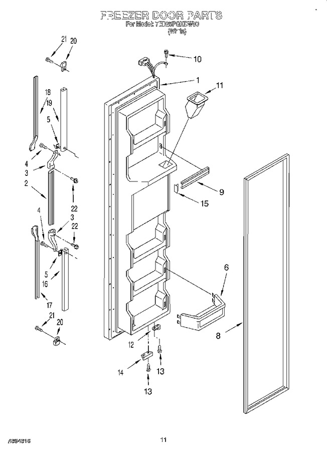 Diagram for 7ED25PQXDW00