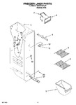 Diagram for 04 - Freezer Liner Parts