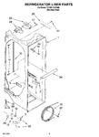 Diagram for 02 - Refrigerator Liner Parts