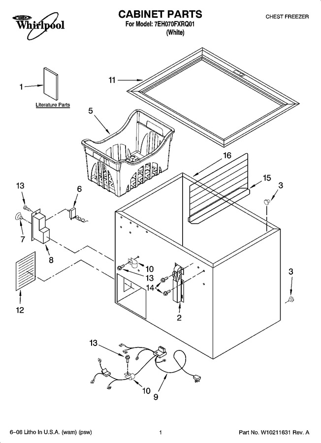 Diagram for 7EH070FXRQ01