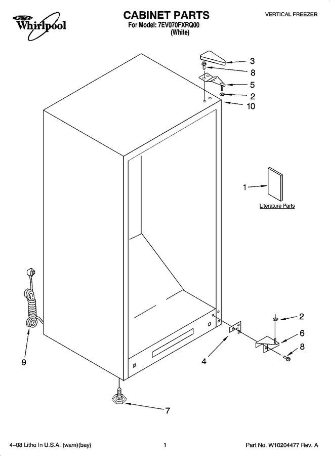 Diagram for 7EV070FXRQ00