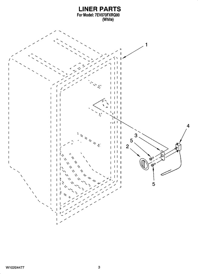 Diagram for 7EV070FXRQ00