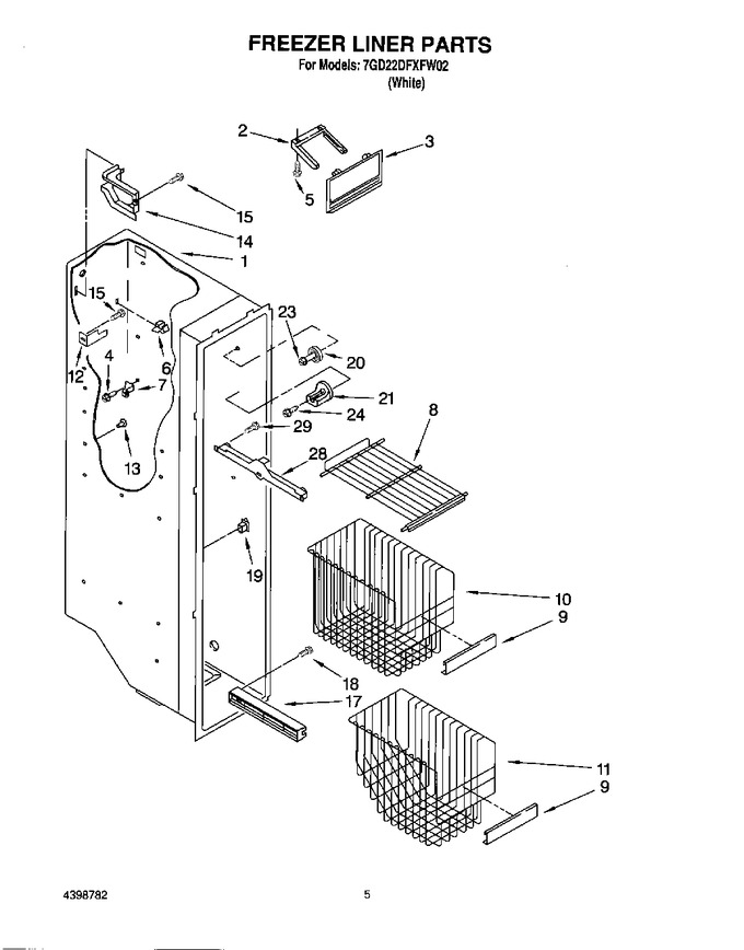 Diagram for 7GD22DFXFW02