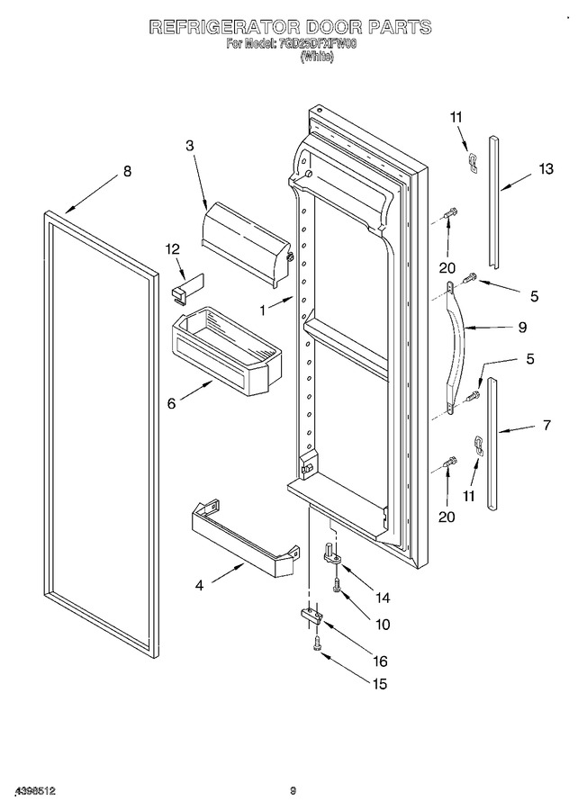 Diagram for 7GD25DFXFW00