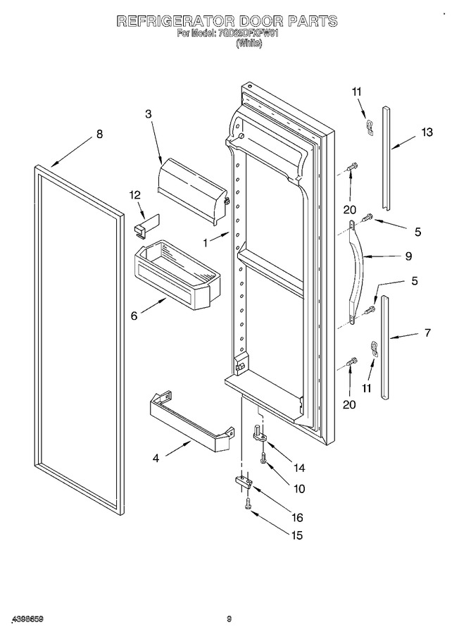 Diagram for 7GD25DFXFW01