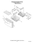 Diagram for 09 - Freezer Door Parts