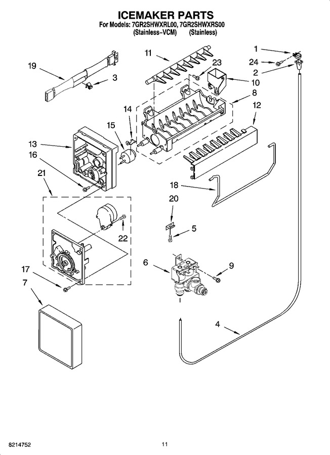 Diagram for 7GR2SHWXRS00