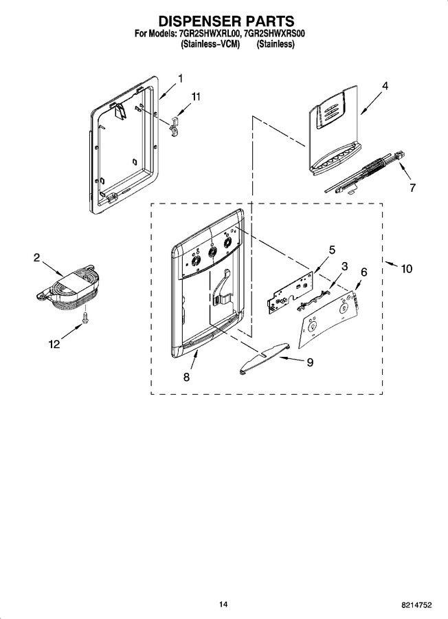 Diagram for 7GR2SHWXRS00