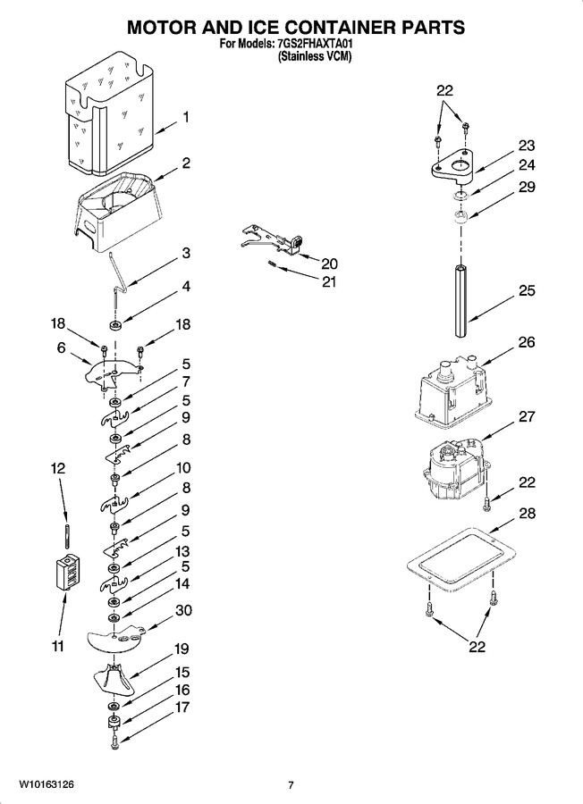 Diagram for 7GS2FHAXTA01