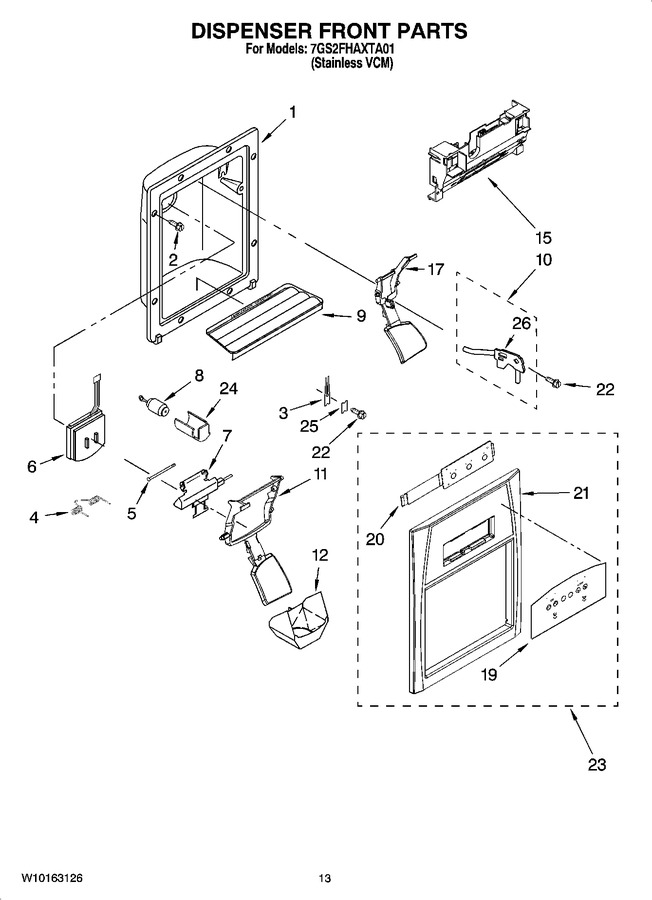 Diagram for 7GS2FHAXTA01