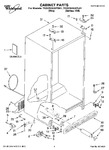 Diagram for 01 - Cabinet Parts