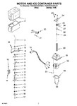 Diagram for 05 - Motor And Ice Container Parts