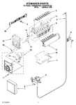 Diagram for 10 - Icemaker Parts