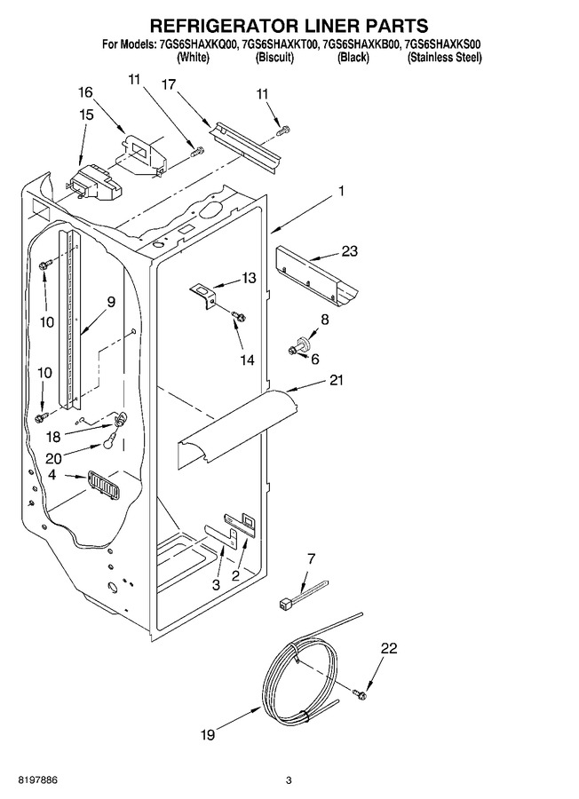 Diagram for 7GS6SHAXKS00