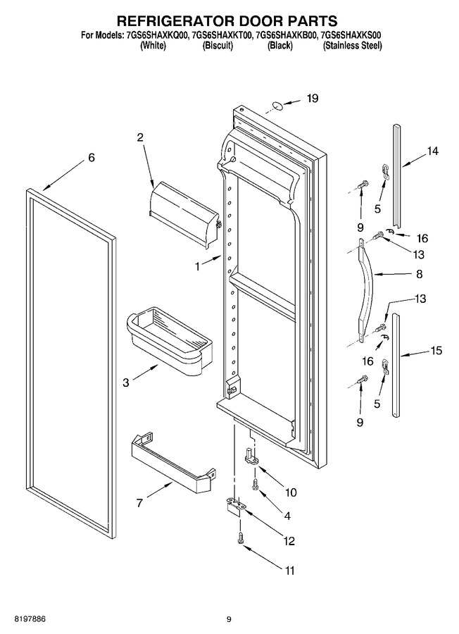 Diagram for 7GS6SHAXKQ00